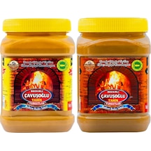 Bozkırlı Çavuşoğlu Odun Ateşinde Kepeksiz Tahin 930 G + Kepekli 930 G