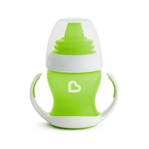 Duyarlı Geçiş Bardağı 4 Ay+ 118 Ml Sızdırmaz & Ergonomik Kulplu Yeşil Çok Renkli
