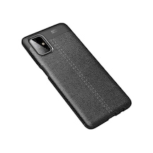 Samsung Galaxy Uyumlu  M51 Kılıf Auto Focus Kapak - Siyah renkli