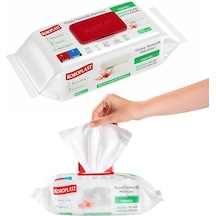 Ambalaj Marketim Koroplast Yüzey Temizlik Havlusu 100 Yaprak 5 Paket beyaz