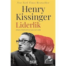 Liderlik / Henry Kissinger 9786257513623