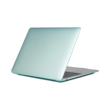 Macbook Air 13 İnç Kılıf A1369 A1466 Uyumlu Şeffaf Kristal Hard Case Sert Koruyucu Kapak İnce Hafif Çizilme Korumalı 2010-2017 Açık Yeşil