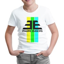 Imagine Dragons - Ee Beyaz Çocuk Tshirt