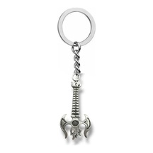 Vikings Çift Balta Figürlü Anahtarlık Zamak Metal Unisex Mitolojik Aksesuar