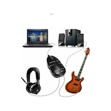 Usb Gitar Kablosu 4672A Guitar Link Bağla Çevirici Dönüştürücü Ba
