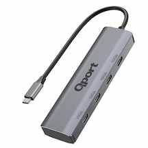 Qport Q-tuc06 Type-c To 4 Port Type-c Çoklayıcı