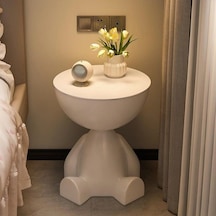 Yaratıcı Kafa Çay Masası Krem Rüzgar Ev Oturma Odası Kanepe Yan Gri