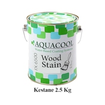 Aquacool Su Bazlı Dış Mekan Verniği Kestane 2.5 Kg