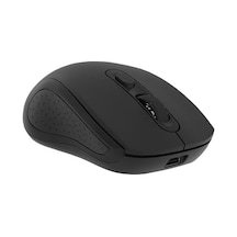 Wm500 2.4 Ghz Şarj Edilebilir Kablosuz Mouse -siyah Açık Beyaz