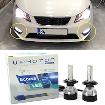 Seat Leon Mk3 Led Xenon Kısa Far Ampulü H7 Access Yeni Seri Beyaz