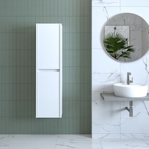 Banos Banyo Roomart Bd2 Ayaksız 2 Kapaklı Mat Beyaz 130 X 35 Cm B Mat Beyaz