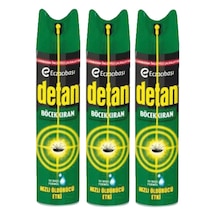 Detan Köpük Böcek Spreyi Kokusuz 3 x 275 ML