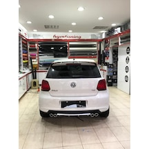 Volkswagen Polo 2009 - 2017 Difizör Arka Tampon Eki Difüzör