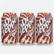 Dr Pepper Cream Swirl Karışık Aromalı Gazlı İçecek 330 Ml 3 Adet