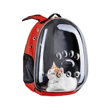 Güleç Pet Astronot Pati Desenli Kedi Köpek Taşıma Çantası