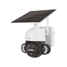 Rxr C35 Çift Lensli 12x Zoomlu Solarlı Sim Kartlı 4g Solar Kamera