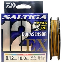 Daiwa Saltiga Dura 12 Braid 1.0pe 0.12mm 300m Multi Color İp Misi