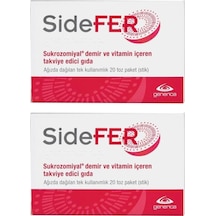 Sidefer 20 Toz Paket Stik 2 Adet