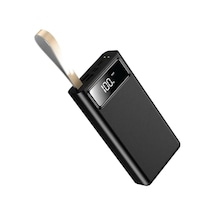 Robor Taşınabilir Şarj Cihazı Luxury Series R730+ 30000 mAh Siyah