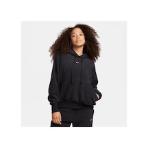Nike Sportswear Phoenix Plush Oversize Şardonlu Sweatshirt siyah