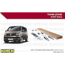 Vw Transporter T5 T6 T7 Tavan Çıtası Port Bagaj Taşıyıcı Gri Kısa