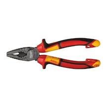 T4932464571 Ağır Hizmet Tipi Vde Elektrikçi, İzoleli Kombine Pense 165mm Belirtilmemiş