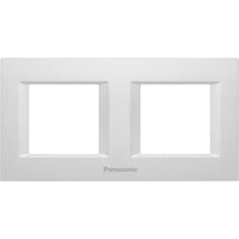Viko Panasonic Thea 2x2m Optima Serisi Metalik Beyaz Renk Çerçeve - Wvtf08481mw-tr