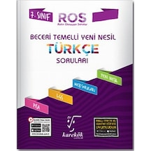 7.Sınıf Beceri Temelli Yeni Nesil Türkçe Soruları ROS -  Karekök Eğitim Yayın