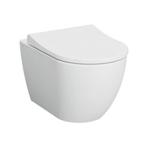VitrA S60 Kanalsız Asma Klozet VitrA Slim Duroplast Kapak