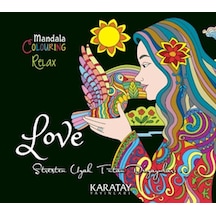 Coloring Relax Mandala - Love