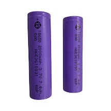 18650 3.7 Volt 2000 Mah 10c Lion Pil 1 Adet
