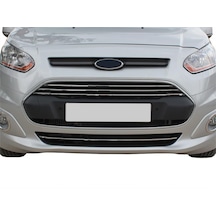 Ford Connect Ön Panjur + Tampon Çıtası 4 Parça 2014 Sonrası Paslanmaz Çelik