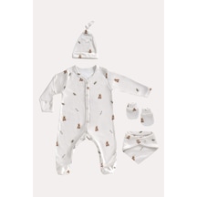 Mama Padre Asopardo Yenidoğan Mini Set - 4 Parça Renkli - 861046914 Renkli