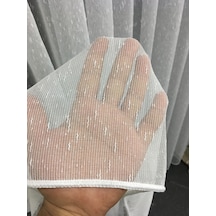 Perdefony Karyağdı Düz Tül Perde Eko Tül ekru