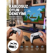 20600 Oyunlu Retro Oyun Konsolu Kablosuz Joystick Yeni Nesil 28533255