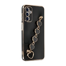 Samsung Galaxy  Uyumlu,  M23 Kılıf Esila Silikon - Siyah