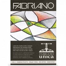 Fabriano Unica Blocco 250gr 20 Sayfa A4 21x29.7cm Beyaz