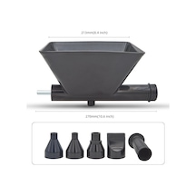 Yunboo Otomatik Elektrikli Çimento Fıçı, Pencere Ve Kapı Tamiri İçin Sulu Beton Enjeksiyonu Aleti, Güvenlik Tamiri Ve Dolgu Gereci