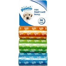 Pawise Köpek Dışkı Toplama Poşeti 3 Rulo 20'li