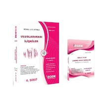 Egem Aöf Uluslararası İlişkiler Ve Cıkmiş 4. Sınıf Konu/soru Seti