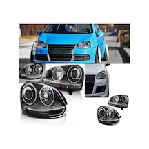 Vw Golf 5 Uyumlu Krom R32 Mercek Far