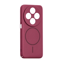 Xiaomi Redmi 14c Mika Pc Magsafe Kapak - Bordo Çok Renkli