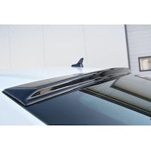 Skoda Süper B İçin Uyumlu Cam Üstü Spoiler Piano Black 2015-2019