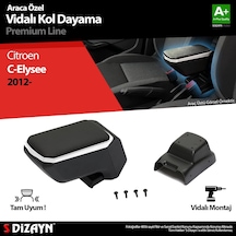 S-dizayn Citroen C-elysee Kol Dayama Kolçak Abs Vidalı Gri 2012-2017 A+ Kalite