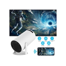 Hy300 Wifi6 Projektör Android 11 4k 150 Ansı Bt 1280x720p Taşınabilir Ev Sinema Projeksiyon
