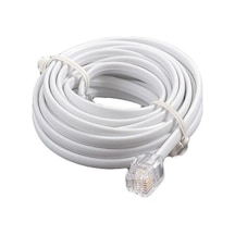 25 Metre Rj11 Telefon Kablosu Iki Ucu Erkek Telefon Kablosu
