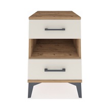 Kronos Komodin Tek Raflı 2 Çekmeceli 44x59x64 Çam-aytaşı Atlas Çam