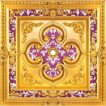 Decogold Kare 90 90 Altın Saray Tavan