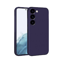 Zore Galaxy S23 Plus Uyumlu Nvth Premier Silikon Kılıf-lacivert