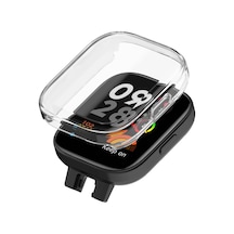 Xiaomi Redmi Watch 3 Uyumlu 360 Kasa Ve Ekran Koruyucu Watch Gard 30 - Şeffaf - T29625